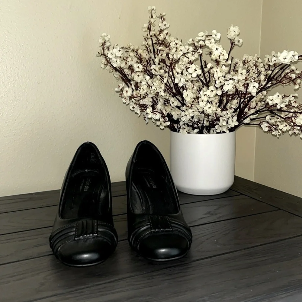 predictions black comfort plus low heels